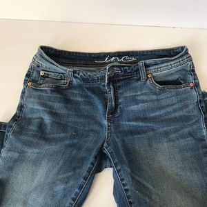 INC Skinny Leg Crop Jeans